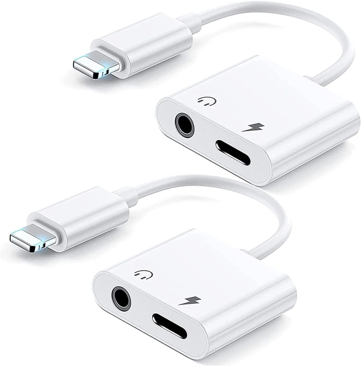 Iphone headphone adapter 2 in online 1